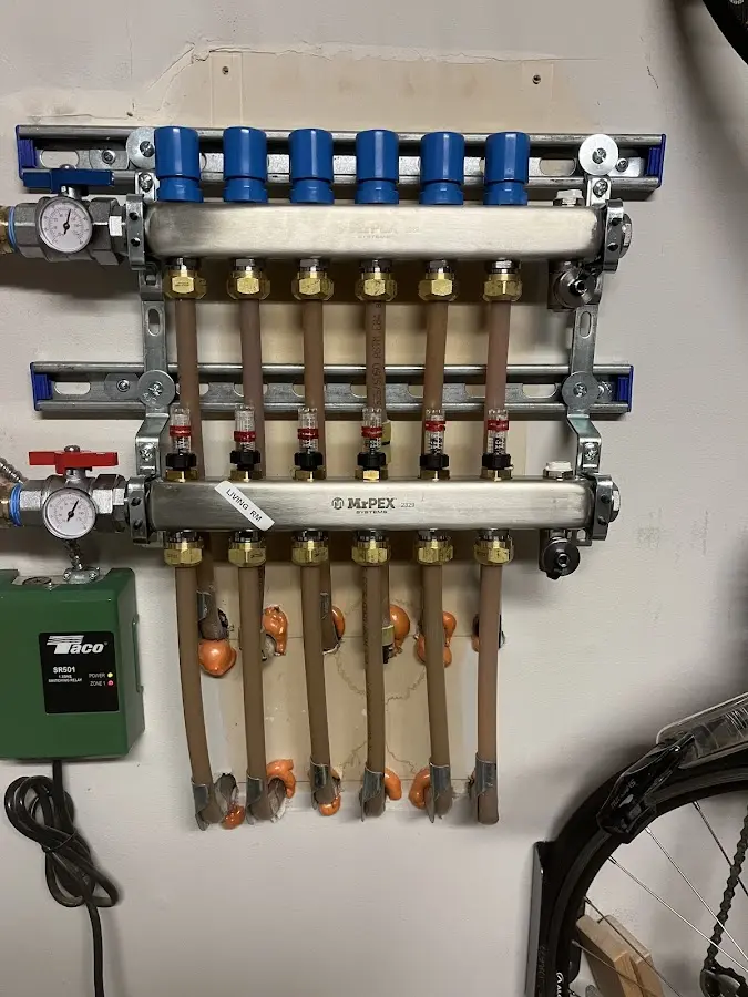 Plumber performing Leak Detection at a residential property in Watseka